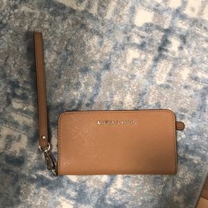 Brown and gold Michael Kors wallet